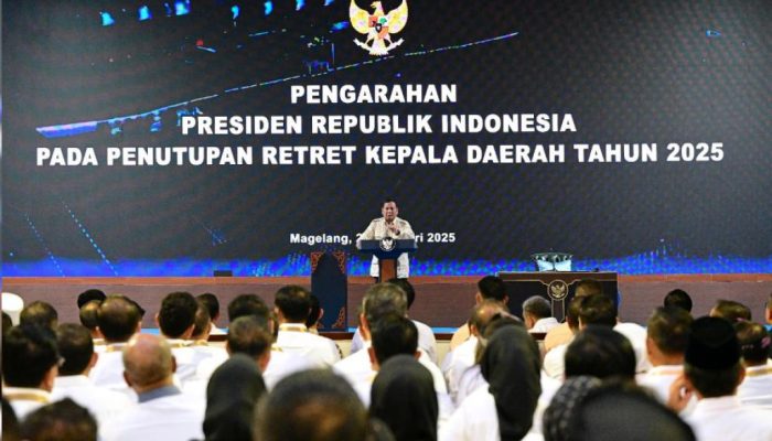 KASAL Hadiri Penutupan Retret Kepala Daerah di Magelang