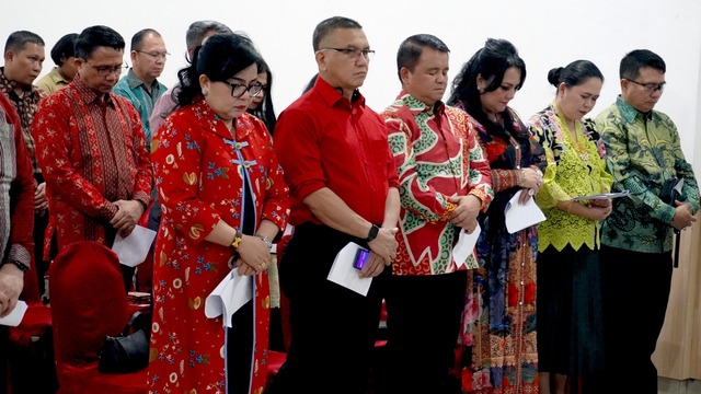 K3 Mapalus TNI AU Gelar Perayaan Natal dan Kunci Taon
