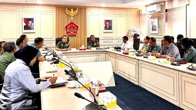 Galang Sinergi dan Kolaborasi, Perdokmil Audiensi dengan Kapuskes TNI