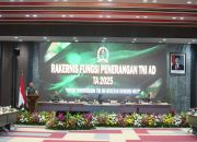 Rakernis Fungsi Penerangan Angkatan Darat TA 2025, Kadispenad: Insan Penerangan TNI AD Harus Adaptif, Responsif, dan Inovatif