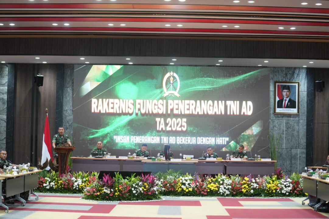 Rakernis Fungsi Penerangan Angkatan Darat TA 2025, Kadispenad: Insan Penerangan TNI AD Harus Adaptif, Responsif, dan Inovatif