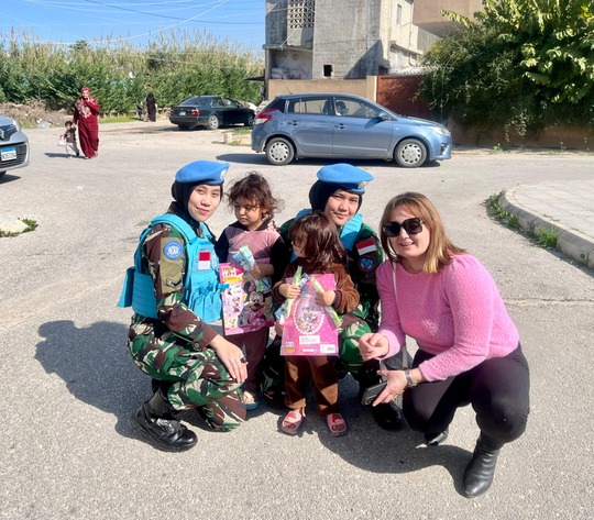 FC CIMIC Unit UNIFIL Perkuat Hubungan dengan Masyarakat Lebanon Melalui Community Engagement Walk