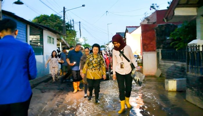 Kajati Jabar Tinjau Lokasi Banjir di Bekasi dan Salurkan Bantuan untuk Warga Terdampak